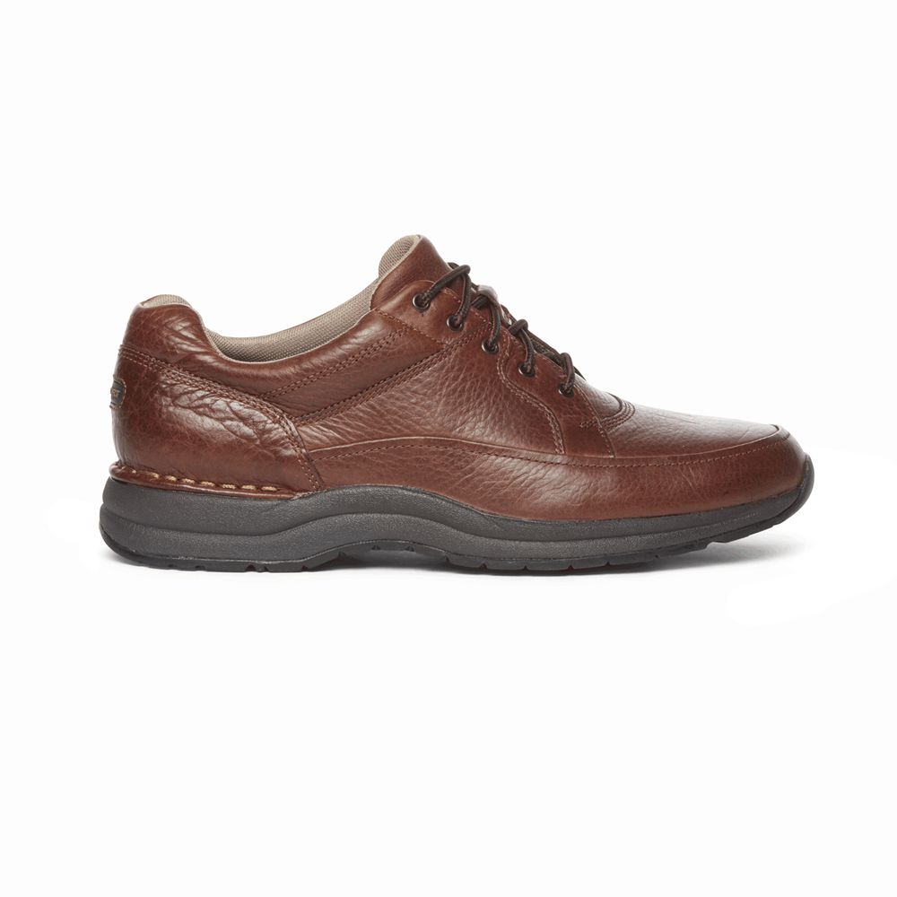 Rockport Canada Edge Hill Lace-To-Toe - Mens Walking Shoes Brown (KWY398470)